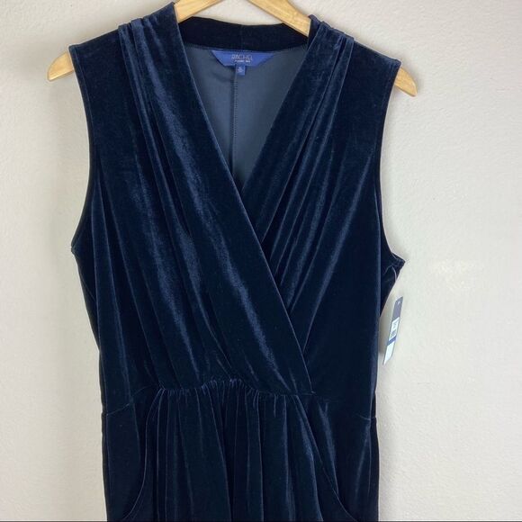 RACHEL Rachel Roy V-Neck velvet Dress - Picture 4 of 7